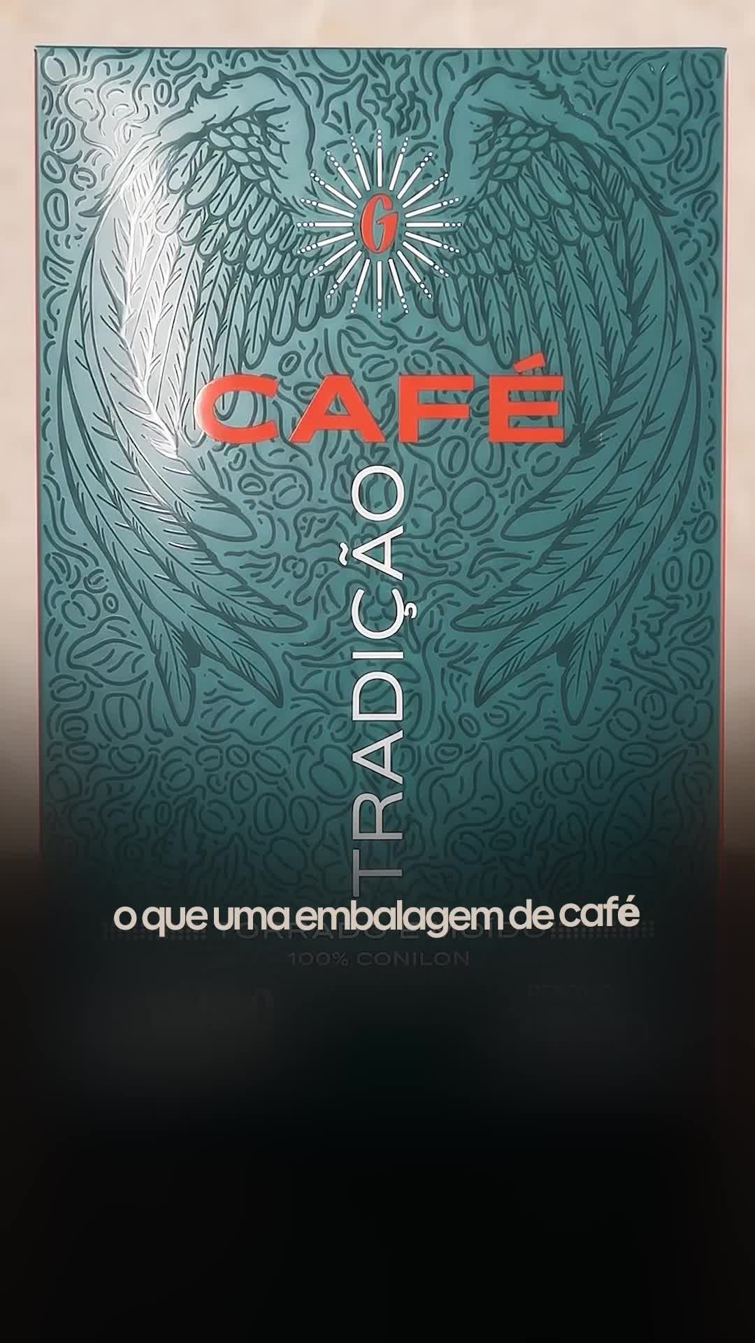 Café Guardião – Embalagem com acabamento premium