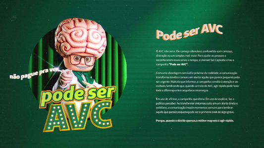 Não pague pra ver… Pode ser AVC